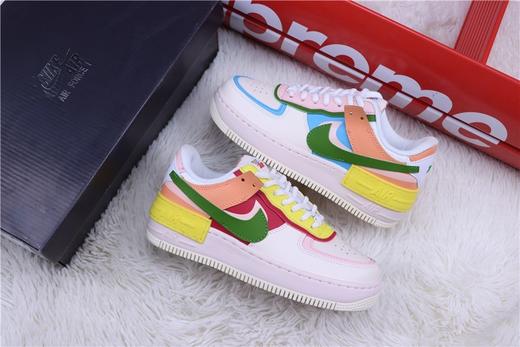 空军一号系列】马卡龙 耐克/NIKE 耐克低帮板鞋 米浅粉绿蓝黄红 商品图0