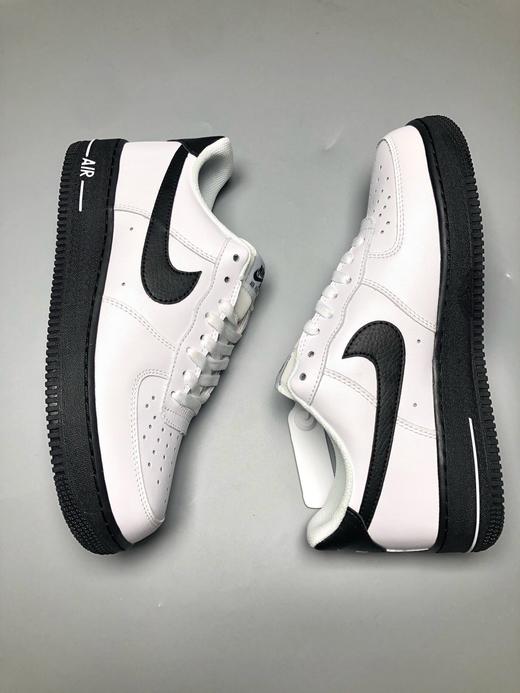 Air Force 1(GS) white black 白黑空军 经典搭配的黑白色 凸显个性风格迥异 客供模具 内置气垫 纯原打造 CV7663-101 商品图0