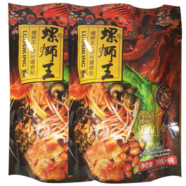 螺蛳王柳州螺丝粉318g/袋
