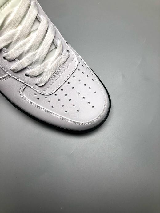 Air Force 1(GS) white black 白黑空军 经典搭配的黑白色 凸显个性风格迥异 客供模具 内置气垫 纯原打造 CV7663-101 商品图1
