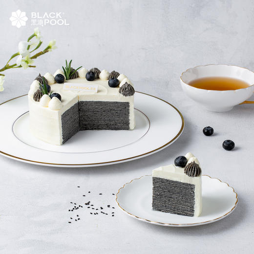 （限南山出货）【黑芝麻千层】未尝好滋味 先闻芝麻香，手工现熬黑芝麻酱 商品图2