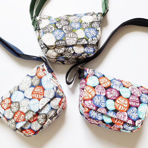 HUJI祤集Flap斜挎包插画达摩达摩 商品图0