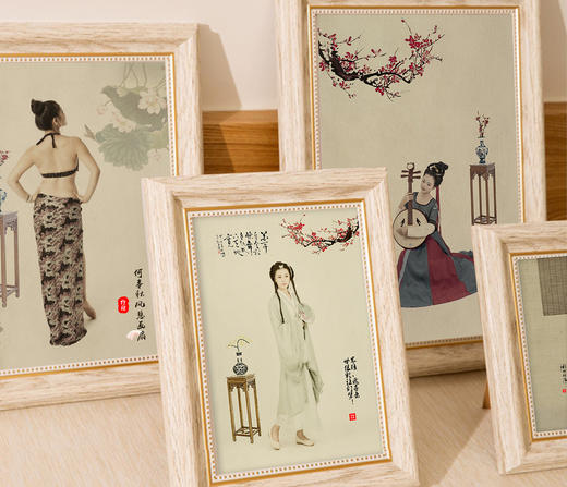 复古相框6寸7寸8寸10寸12寸16寸A4A3，摆桌挂墙 商品图2