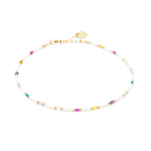 北京仓｜YAY-CHAINE CHEVILLE-Pearl Multicolor 脚链［法国设计师］ 商品图1