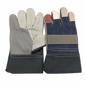 皮革劳保手套12双