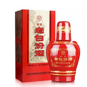 [白酒]汾酒老白汾醇柔42度475ml