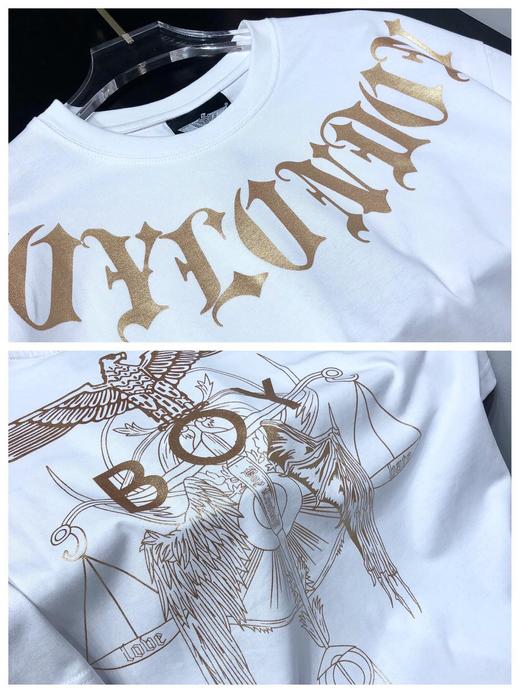 点此购买 boy潮牌男女梵文字母短袖t恤 莲152611