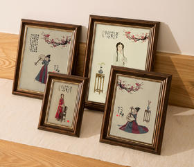 复古相框6寸7寸8寸10寸12寸16寸A4A3，摆桌挂墙