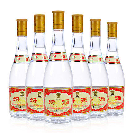 [白酒]汾酒玻汾(黄盖)53度475ml(光瓶) 商品图0