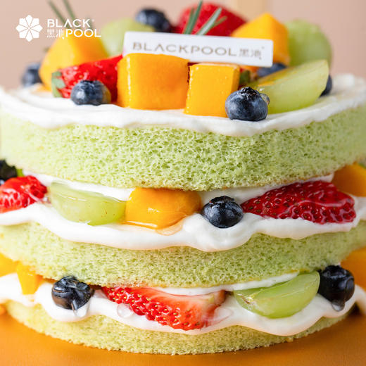 （兑换专用）【超多水果裸蛋糕，柔软湿润，轻盈无负担】红丝绒/斑斓裸蛋糕 商品图5