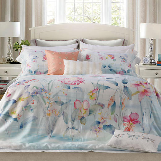 夏凉 100s天丝四件套 蕾琳 商品图0