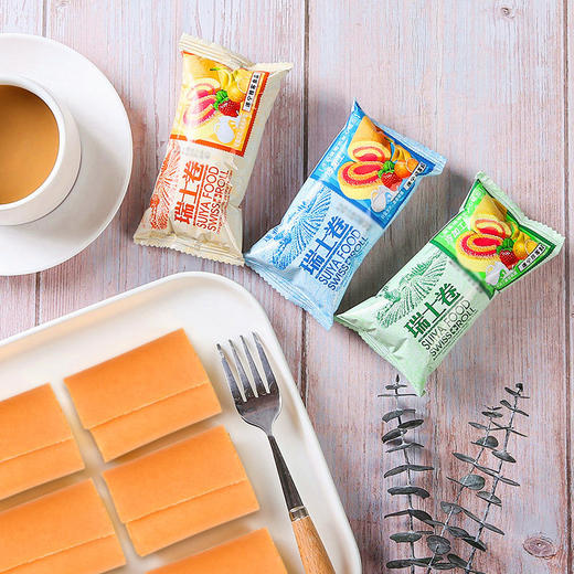 西式蛋糕整箱1斤 遂雅瑞士卷夹心面包独立小口袋零食糕点心 商品图2