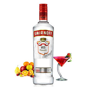 [洋酒]斯米诺红牌伏特加750ml