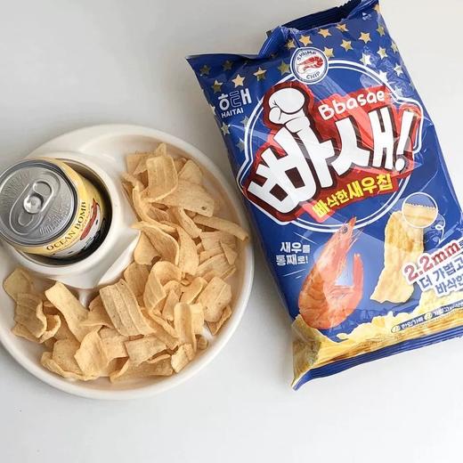 海太 鲜虾味膨化片原味60g  商品图1