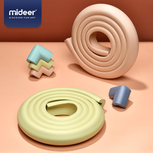 mideer弥鹿 儿童防撞角防磕碰安全条家用桌子直角保护海绵包边 商品图1