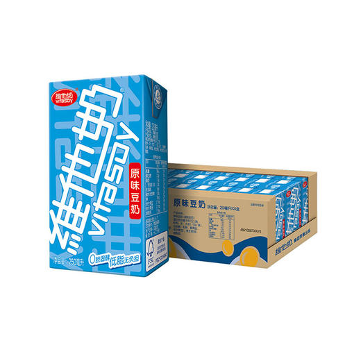 维他 原味豆奶 250ml*24盒 商品图0