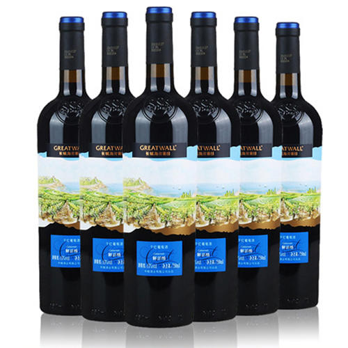 [红酒]长城海岸葡园解百纳干红葡萄酒13度 750ml 商品图0