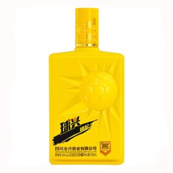 [白酒]全兴球兴雄起45度 500ML(光瓶) 商品图0