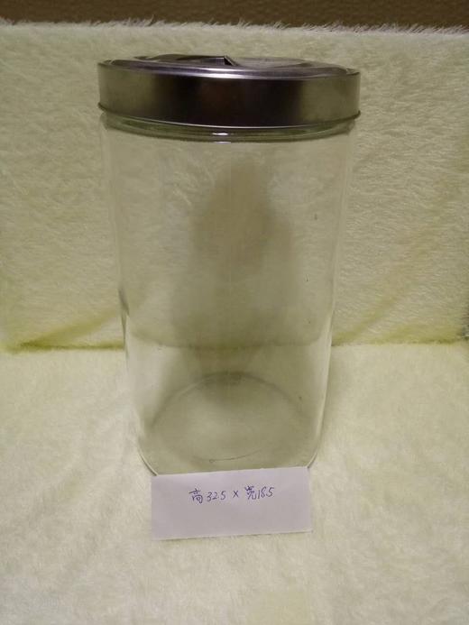 不锈钢盖玻璃罐（不包损） 25元一个/一件6个/一件150元 商品图0