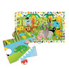 djeco进口热带雨林 拼图平面纸质3岁男孩女孩智力玩具大块 商品缩略图1