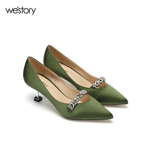 Westory高跟亮钻优雅舒适W281E50321 商品图1