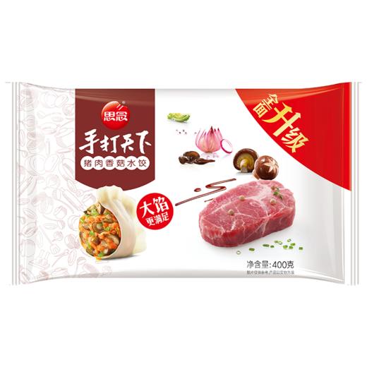 思念手打猪肉香菇水饺400g 商品图0