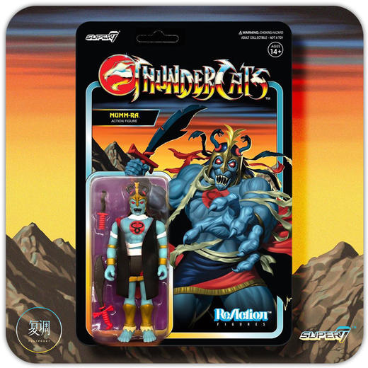 Super7 霹雳猫 系列1 ThunderCats 潮玩 挂卡 摆件 ReAction Figures 商品图3