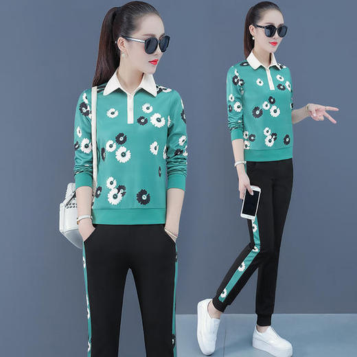 SP-108821新款休闲时尚气质显瘦运动套装 商品图2