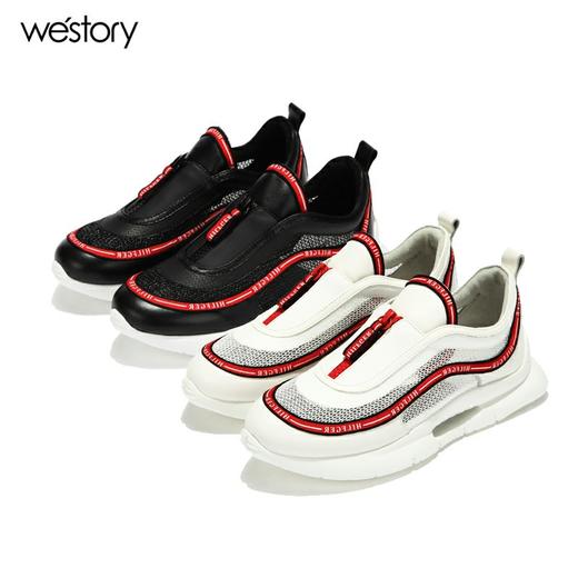 Westory平底网纱休闲运动W283M70021 商品图0