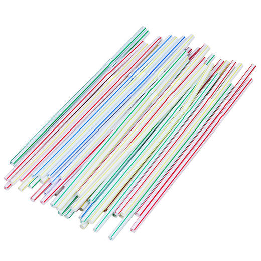 馨家道 一次性塑料吸管 100根/包 长21cm 商品图1