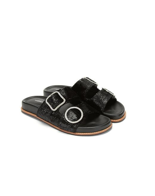 Westory时尚方扣平底休闲运动W28J60221 商品图1