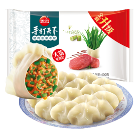 思念手打猪肉韭菜水饺400g