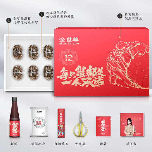 金世尊2188型  蟹礼/蟹卡 商品图2