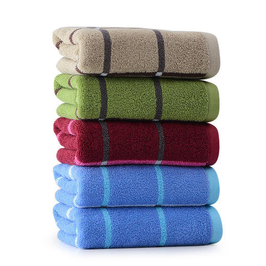 grace洁丽雅新疆长绒棉英伦经典格子面巾 商品图0