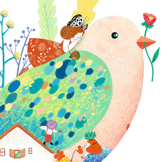 djeco进口平面拼图儿童益智7波蒂小姐纸质350片6-8岁女孩玩具风景 商品图4