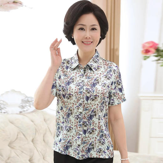 桑蚕丝上衣 商品图0