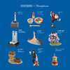 海洋堂 日本风俗特产盲盒 蓝色 Miniature Nippon 商品缩略图1