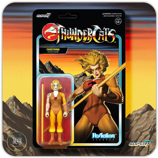 Super7 霹雳猫 系列1 ThunderCats 潮玩 挂卡 摆件 ReAction Figures 商品图2