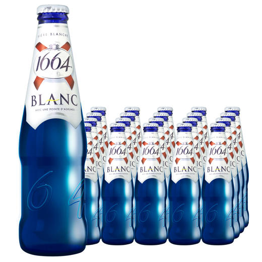 [啤酒]1664啤酒(白啤)330ml 商品图2