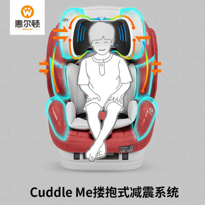 （超值）welldon惠尔顿 指挥家 儿童安全座椅 宝宝婴儿9月-12岁 坐躺椅 商品图2