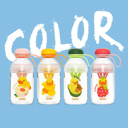 （超值）【夏日心选】{实体店不发货}膳魔师&B.Duck联名款Tritan元气儿童运动摇摇杯 商品图1