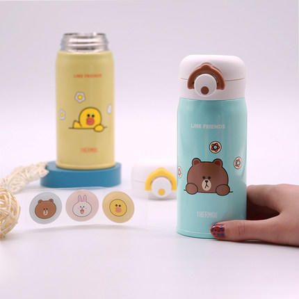 （超值）膳魔师保温杯LINE FRIENDS联名儿童保温杯 直饮杯 350ml 商品图1