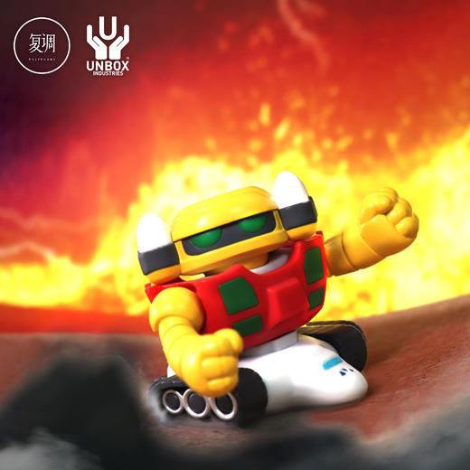 Unbox 永井豪 盲盒 魔神 盖塔 机器人 设计师 潮玩 商品图2