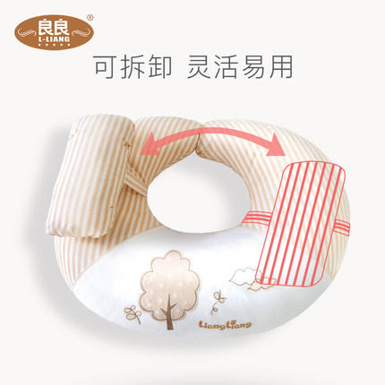 （超值）【良良专场】良良哺乳枕新生儿喂奶枕头孕妇护腰枕多功能U型枕 商品图2