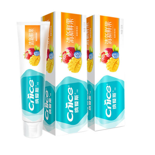 纳爱斯鲜浓果味牙膏165g 商品图0