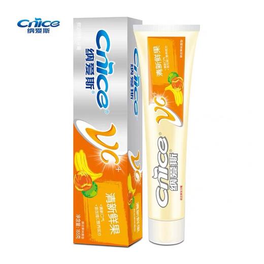 纳爱斯鲜浓果味牙膏165g 商品图1