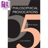 【中商原版】Philosophical Provocations:55 Short Essays 英文原版 哲学挑衅:55篇短文 Colin Mcginn 商品缩略图0