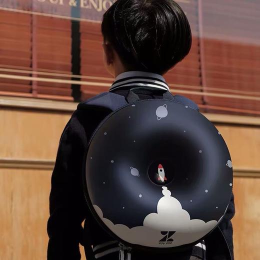 （超值）All-Joint 优仅儿童双肩甜甜圈书包 女孩天使彩虹 男孩宇宙星空包包 商品图3