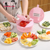 【全套厨房所需切割刨丝器】厨房切菜器切丁器 切丝切片水果分割器大号升级收纳盒 商品缩略图1