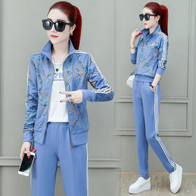 SP-6971秋季新款韩版时尚显瘦三件套套装